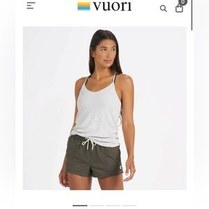 Vuori Cove Tank, light heather grey